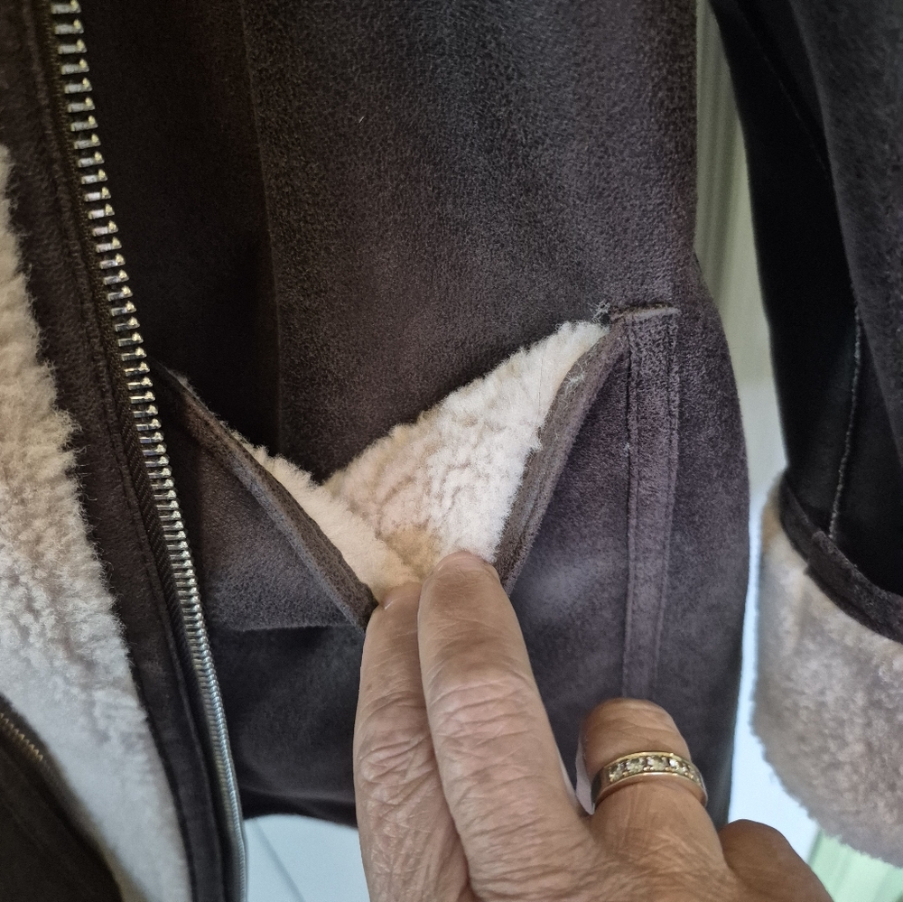 Mango Shearling Jacket - Picture 6 of 8